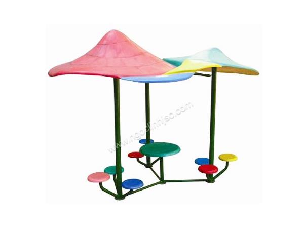 Góc chơi thiên nhiên mái nấm